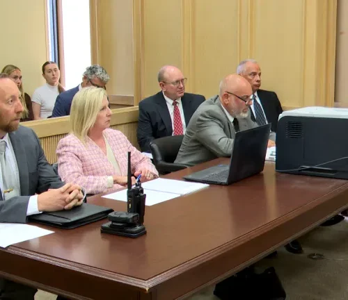 Former Wheeling Middle School principal accused of felony child abuse appears in magistrate court